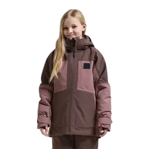 Parkas med huva för barn Didriksons Dolomit 3