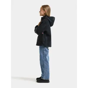 Full zip hooded fleece for girls Didriksons Joule image-4