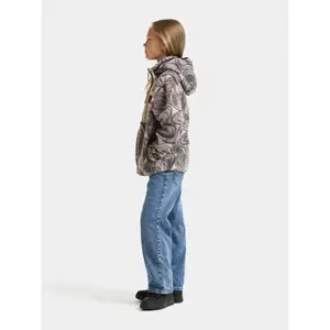 Full zip hooded fleece for girls Didriksons Joule image-4