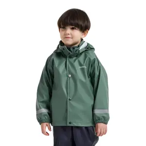Conjunto de chaqueta y pantalón impermeable niño Didriksons Slaskeman 4 image-3