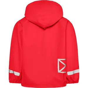 Waterproof hooded jacket for children Didriksons Slaskeman 2 image-1