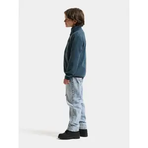 Children's 1/2 zip fleece Didriksons Rubi 2 image-1