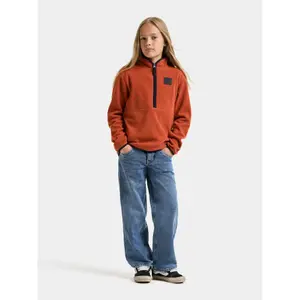 Children's 1/2 zip fleece Didriksons Rubi 2 image-1