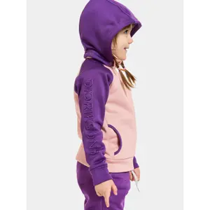 Full zip baby girl sweatshirt Didriksons Corin image-5
