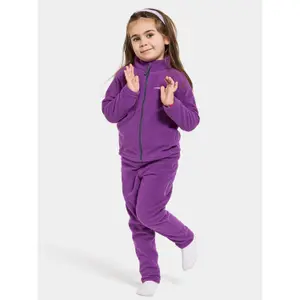 Full zip baby girl sweatshirt Didriksons Monte image-1