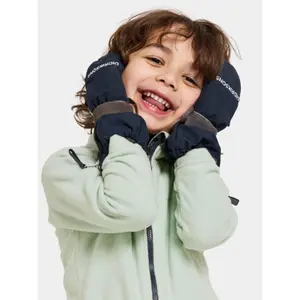 Zip mittens for baby Didriksons Biggles image-2