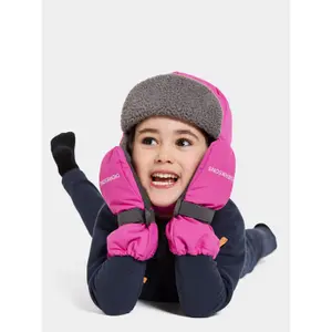 Zip mittens for baby Didriksons Biggles image-2