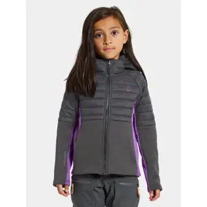 Children's zipped down jacket Didriksons Nejlika image-1