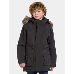 Kids' parka Didriksons Magnetit image-1