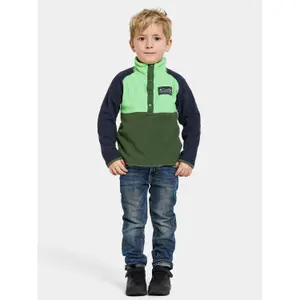 Children's half-button fleece Didriksons Monte image-1