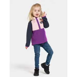 Children's half-button fleece Didriksons Monte image-1