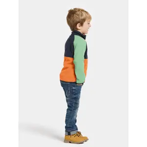 Children's half-button fleece Didriksons Monte image-3