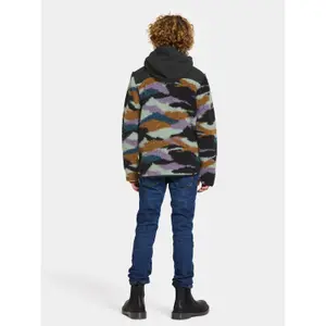 Full zip hoodie for kids Didriksons Exa image-3