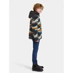 Full zip hoodie for kids Didriksons Exa image-5