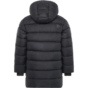 Chaqueta de abrigo larga con capucha para niño Didriksons Scoria image-1