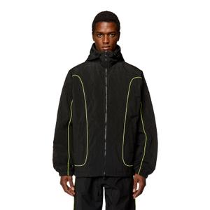 Giacca antivento Diesel Green image-1