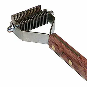 Hundekamm Entwirrung 20 extra feine Klingen Difac Coat King image-0