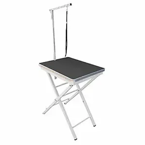 Table de toilettage pliable avec potence pour chien Difac image-0