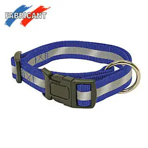 Verstellbares fluoreszierendes Hundehalsband Difac image-0