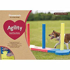 Barre di ostacolo indoor per cani Difac Slalom Agility