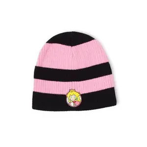 Girl's striped hat Difuzed Nintendo Princess Peach image-0