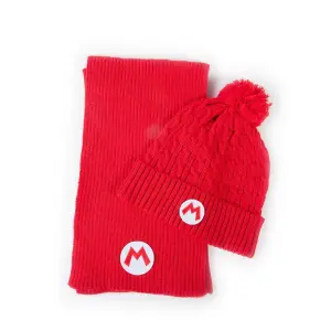 Beanie and scarf Difuzed Nintendo Super Mario image-0