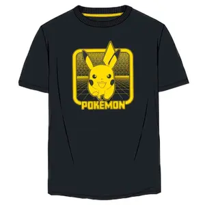 T-shirt Difuzed Pokemon Pikachu image-0