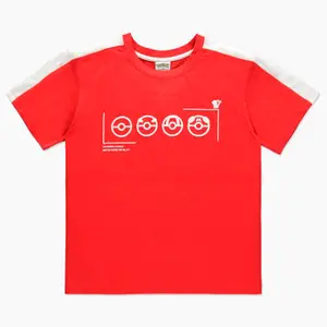 Kid's T-shirt Difuzed Pokemon Trainer image-0