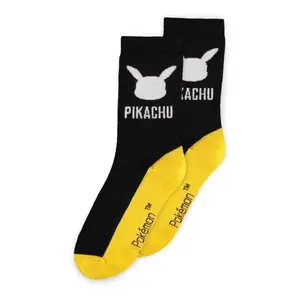 Football Socks Difuzed Pokemon Pikachu (x2) image-1