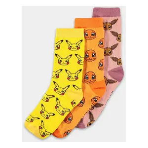 Football Socks Difuzed Pokémon Three Icons (x3) image-3