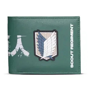 Purse Difuzed Attack on Titan Bifold Graphic Patch image-0