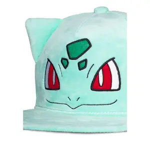 Plush snapback cap for kids Difuzed Pokémon Bulbasaur image-4