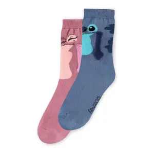 Children's socks Difuzed Lilo & Stitch Let's Hold Hands (x2) image-0