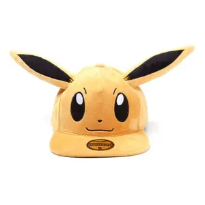 Plush snapback cap for kids Difuzed Pokémon Embarrassed Eevee image-0