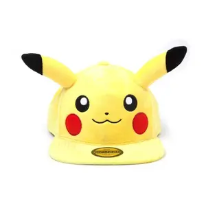 Plush snapback cap for kids Difuzed Pokémon Embarrassed Pikachu image-0