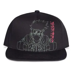 Kids snapback cap Difuzed Naruto Shippuden Kakashi Line Art image-1