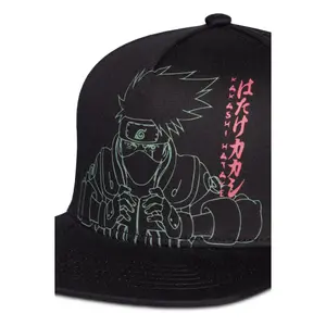 Kids snapback cap Difuzed Naruto Shippuden Kakashi Line Art image-3