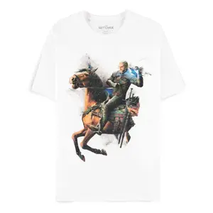 T-Shirt Difuzed The Witcher Attack with Horse image-0