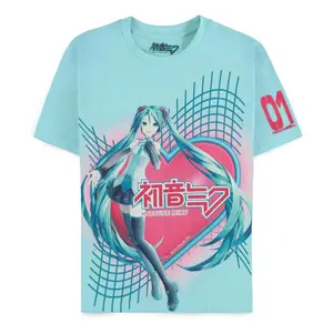 T-shirt Difuzed Hatsune Miku Metaverse image-0