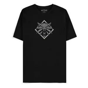 T-shirt Difuzed The Witcher Wolf Medallion image-0