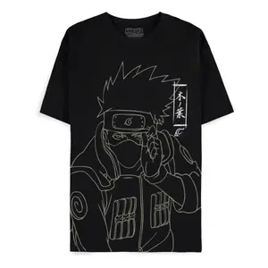 Tričko Difuzed Naruto Shippuden Kakashi Line Art image-0