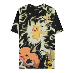 T-shirt Difuzed Pokémon Mirage AOP Pikachu Lightning image-0