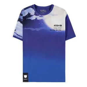 T-shirt Difuzed Pokemon Gengar image-0