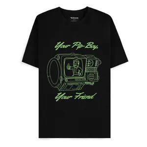 T-shirt Difuzed Fallout Pip-boy image-0