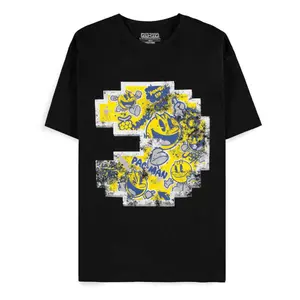 T-shirt Difuzed Pac-Man Pixel image-0