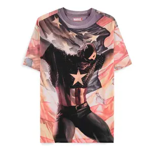 T-shirt Difuzed Captain America Brave New World Digital American image-0