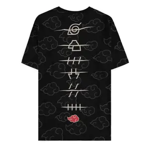 T-shirt Difuzed Naruto Shippuden Akatsuki all over image-1