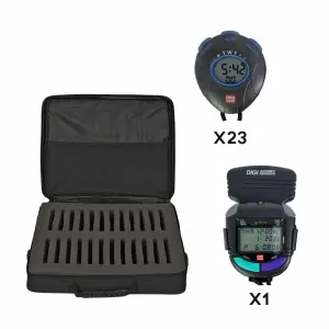 Juego de 23 cronómetros dt1 y 1 cronómetro dtm60el + estuche blando Digi Sport Instruments image-0