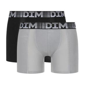 2er-Pack Lange Boxershorts DIM 3D Flex Air Sport