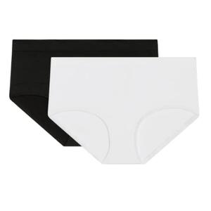 Pack of 2 Women's Boxers DIM Microfibre Pockets Eco